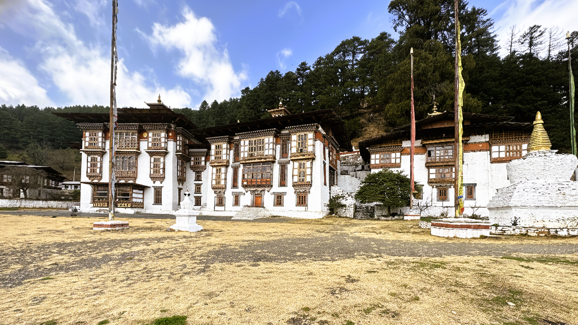Kurje Lhakhang temple in Bumthang