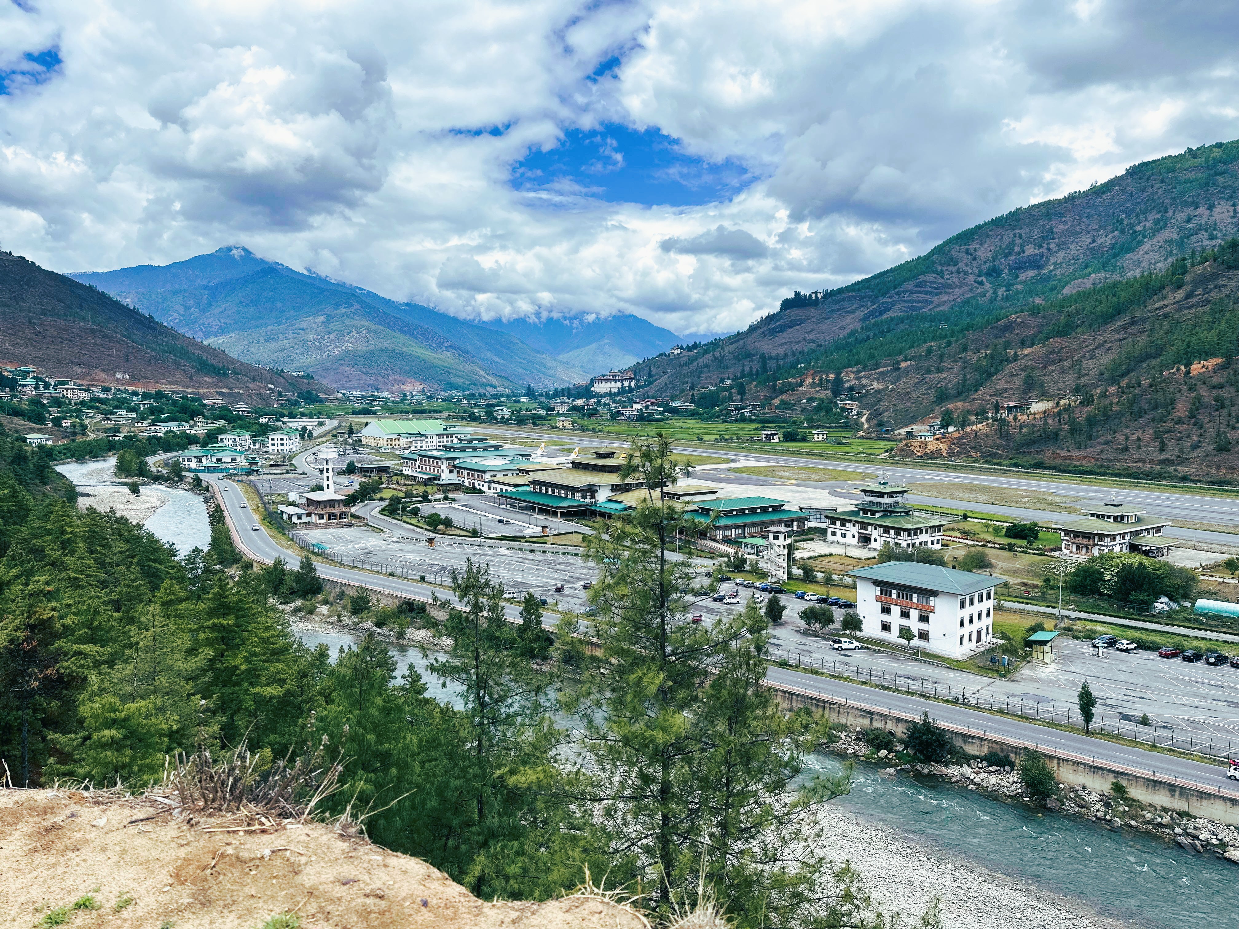 Paro Valley in Bhutan
