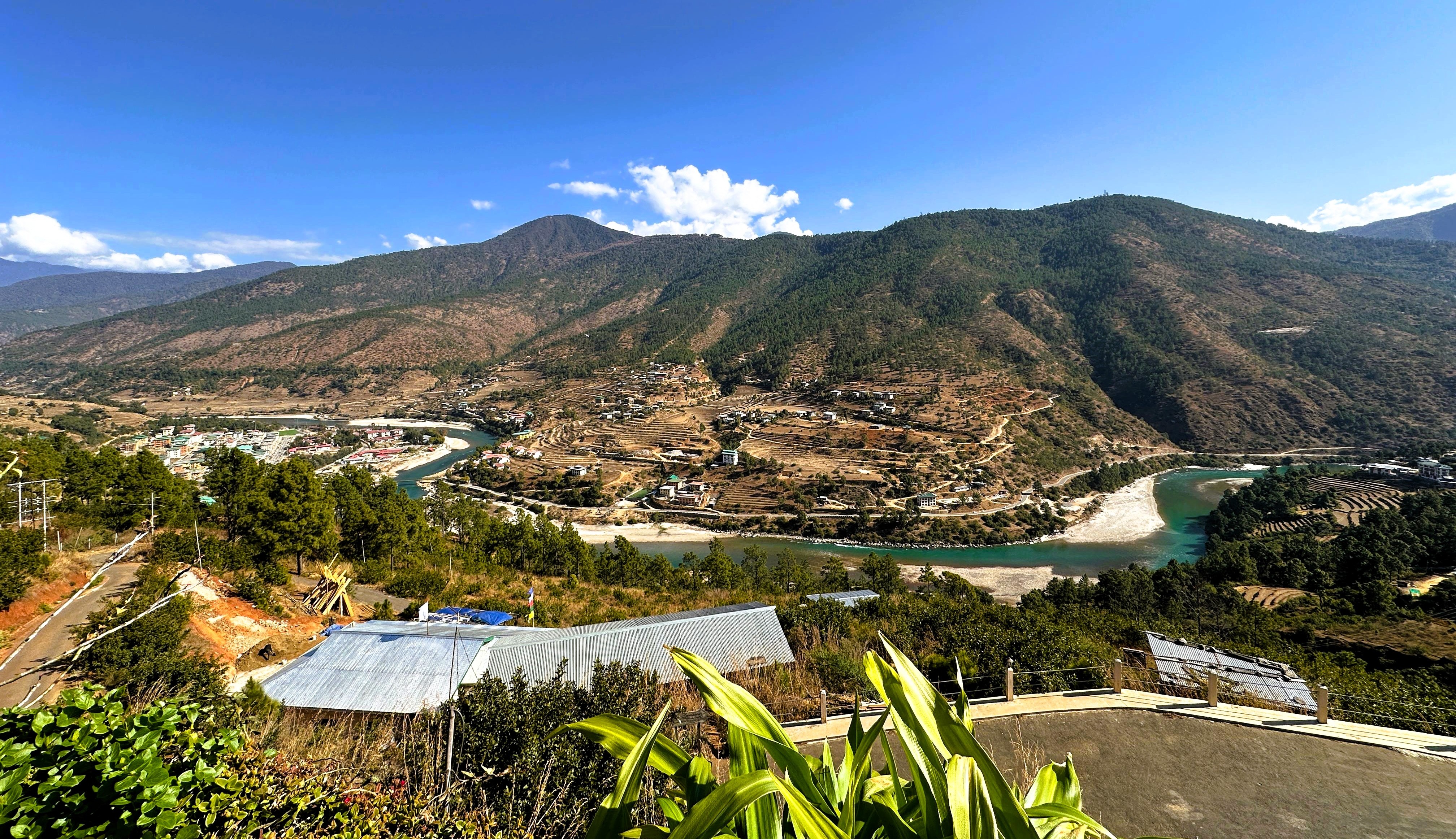 Punakha Valley in Bhutan