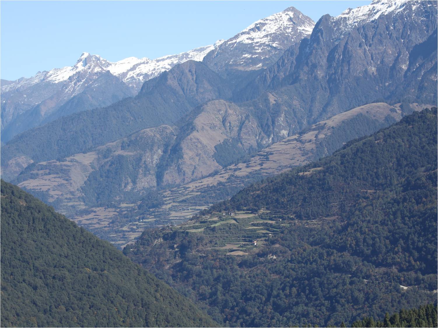 Snow mountains