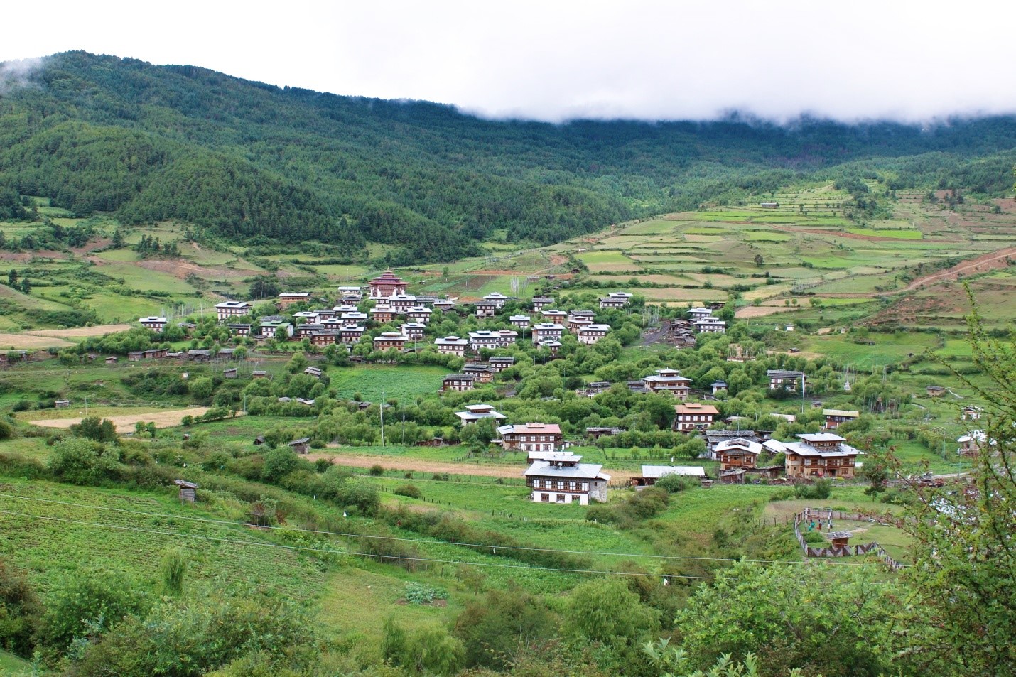 Ura Village in Bumthang