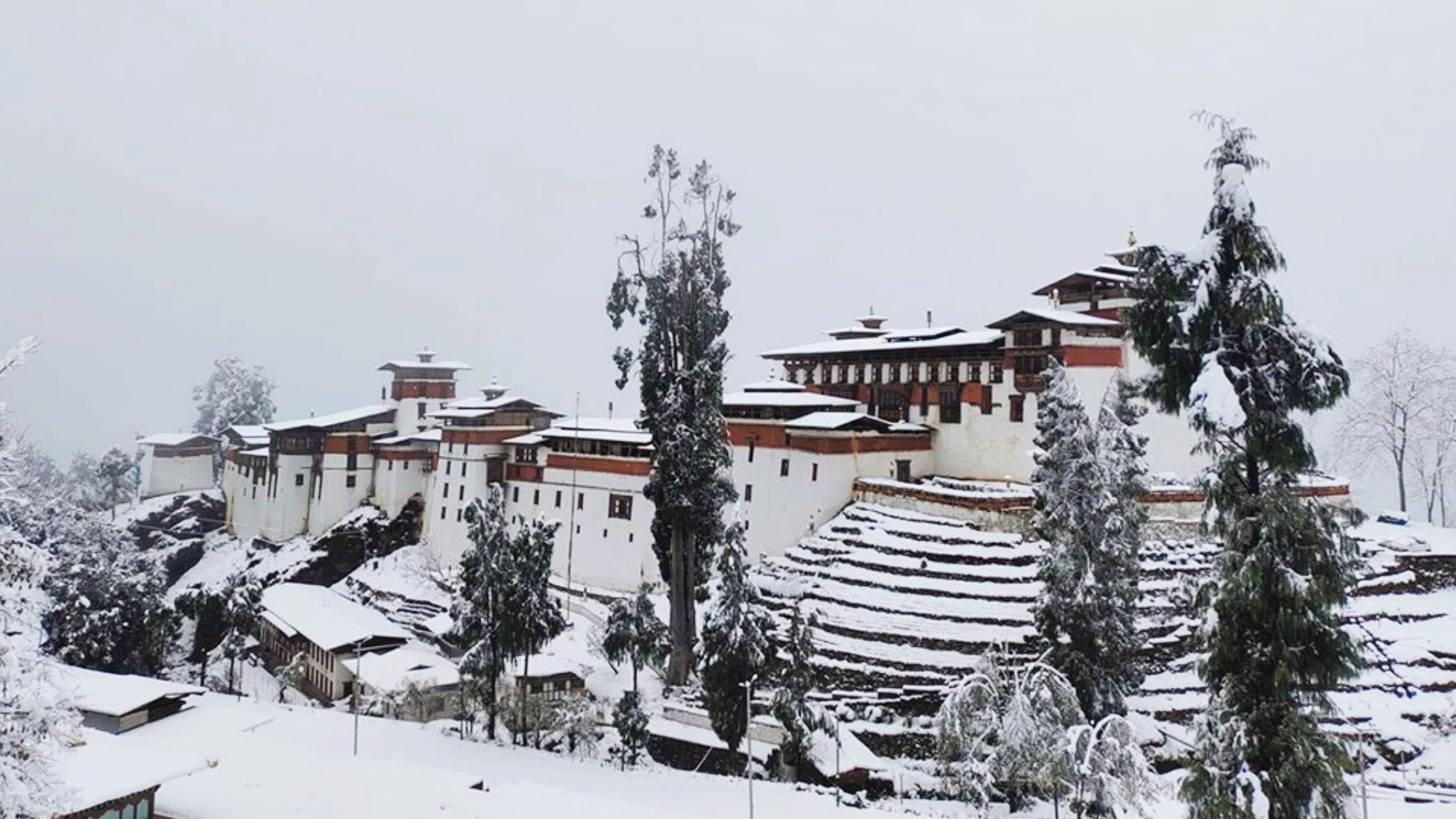 Winter season in Bhutan